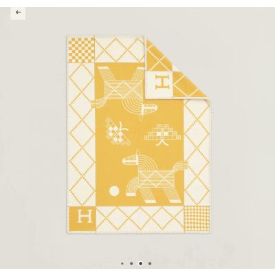 Wool & Cashmere Avalon Animaux Nattes blanket