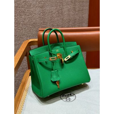 Bambou Togo Birkin 25 Gold Hardware