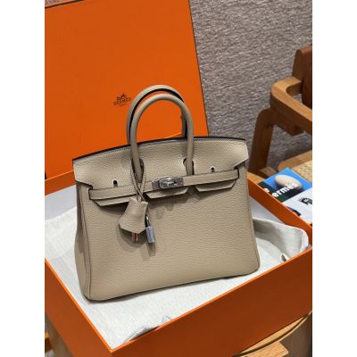 Trench Togo Birkin 25 Palladium Hardware