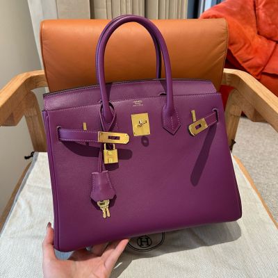 Anemone Swift Birkin 30 Gold Hardware 