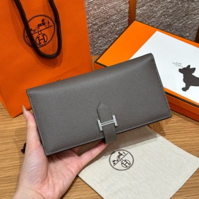 Etain Bearn Long Wallet Palladium Hardware