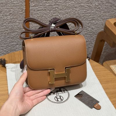 Gold  Epsom Constance 18 Gold Hardware