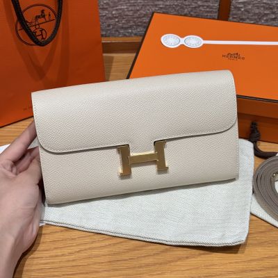 Craie Epsom Constance-To-Go Wallet Gold Hardware