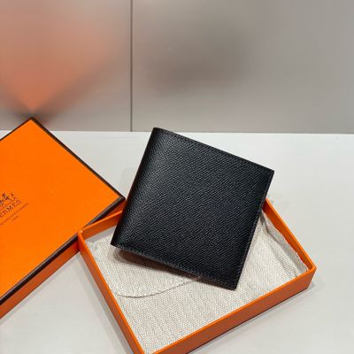 Black Epsom MC² Copernic Compact wallet