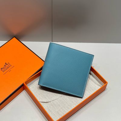 Blue Jean Epsom MC² Copernic Compact wallet