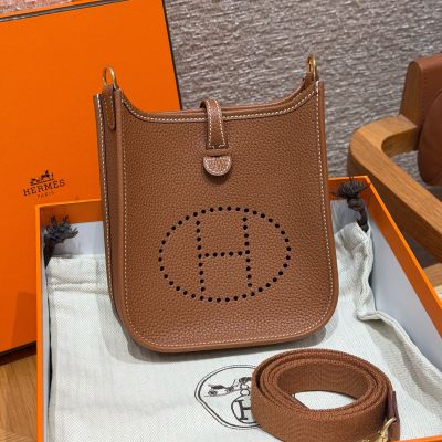 Gold Clemence Mini Evelyne 16 Gold Hardware