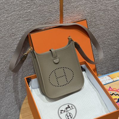 Beige Marfa Clemence Mini Evelyne 16 Gold Hardware