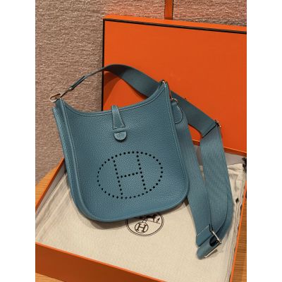 Blue jean Clemence Small Evelyne 23 III Palladium Hardware