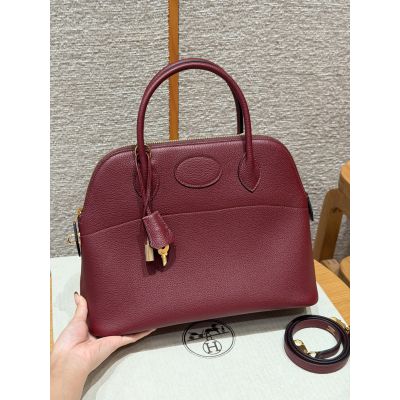 Rouge H Togo Bolide 31 Gold Hardware