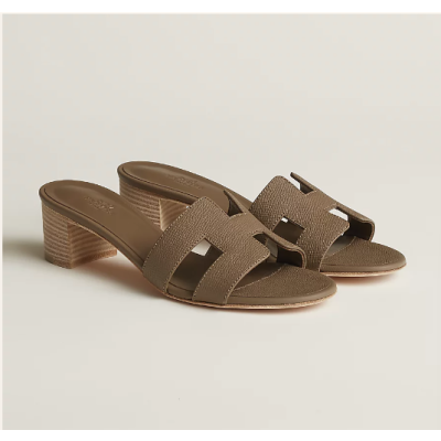 Hermes Oasis heeled Sandal, Size 35-42