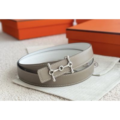 H Equestre Belt Buckle and Reversible leather strap 24mm