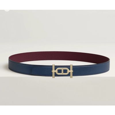 Ancre Reversible Leather Belt 32mm