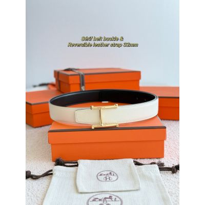 Serif Reversible leather belt 32mm