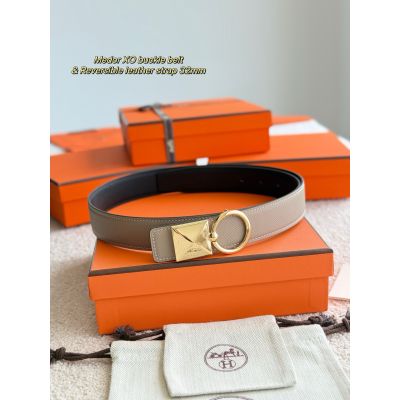 Medor XO Reversible Leather Belt 32mm