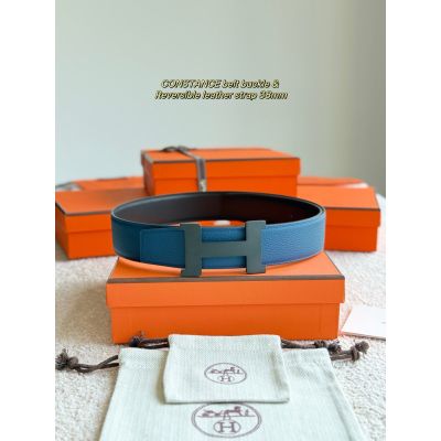 Constance H  Reversible Belt 38mm Black Buckle