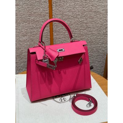 Rose Extreme Epsom Kelly 25 Palladium Hardware