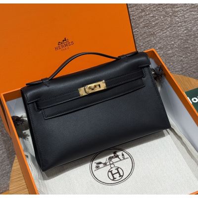 Black Swift Kelly Pochette 