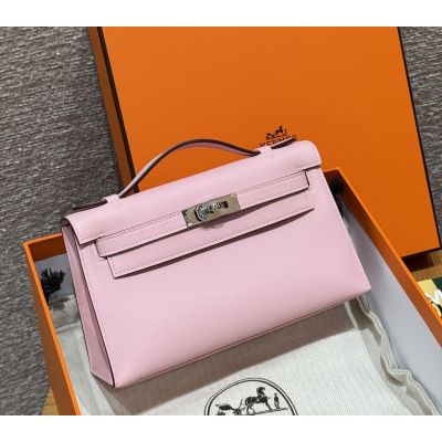 Rose Sakura Swift Kelly Pochette 