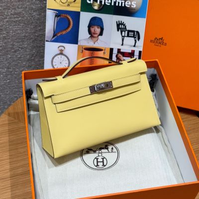 Jaune Poussin Swift Kelly Pochette 