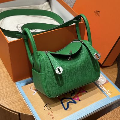 Bambou Clemence Mini Lindy 20 Palladium Hardware