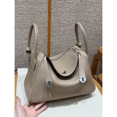 Gris Tourterelle Clemence Lindy 26 Palladium Hardware