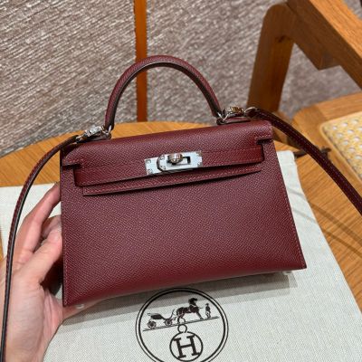 Rouge Seller Epsom  Mini Kelly 20 II  