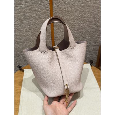 Mauve Pale Clemence Picotin Lock 18 