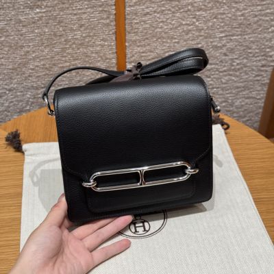 Black Evercolor Mini Roulis 18 Palladium Hardware